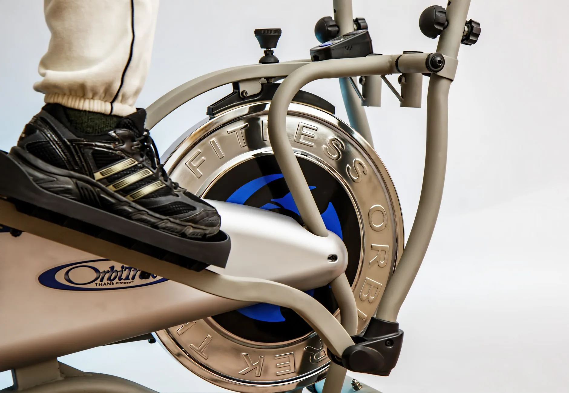 Séance d'entraînement sur vélo elliptique