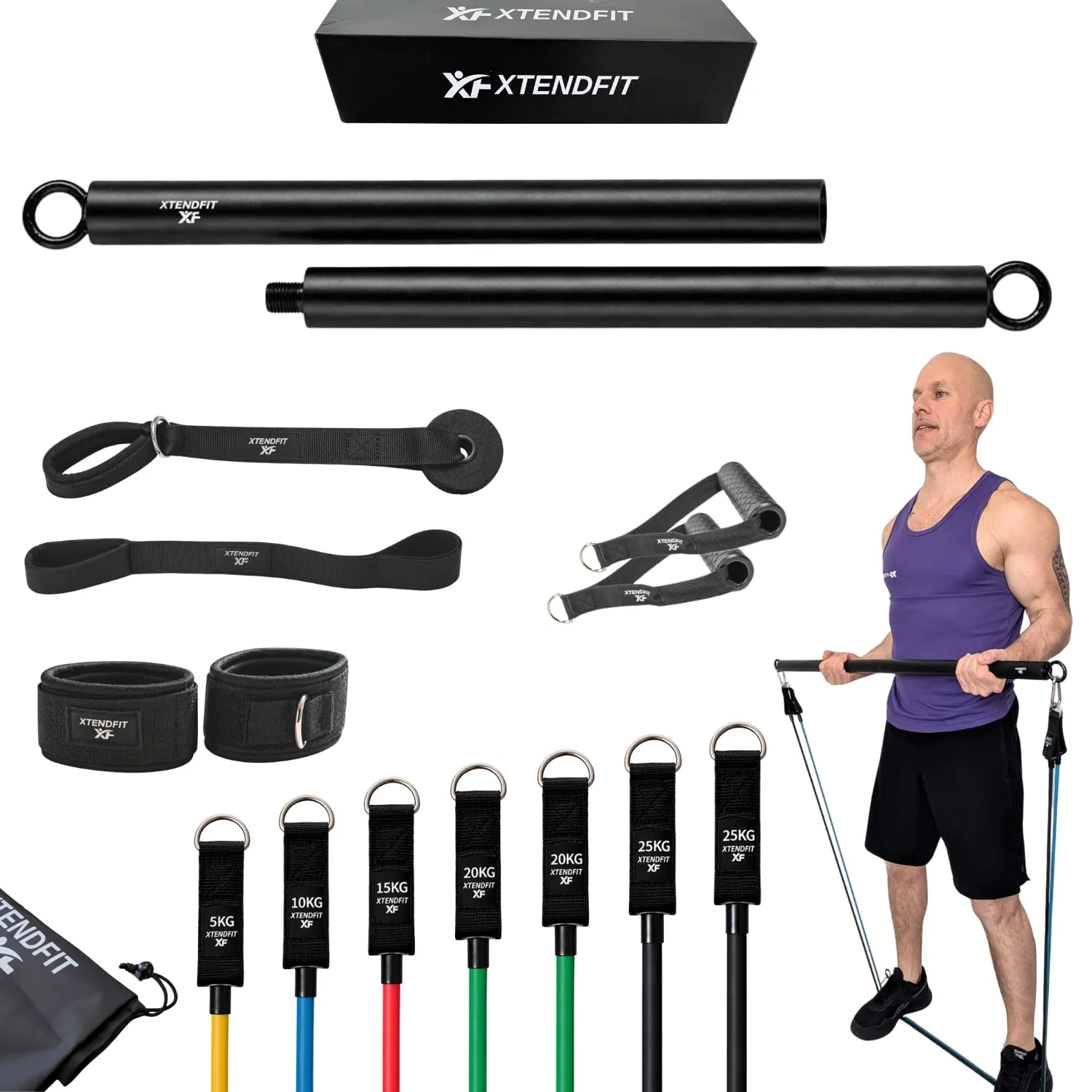 Kit élastiques XTENDFIT