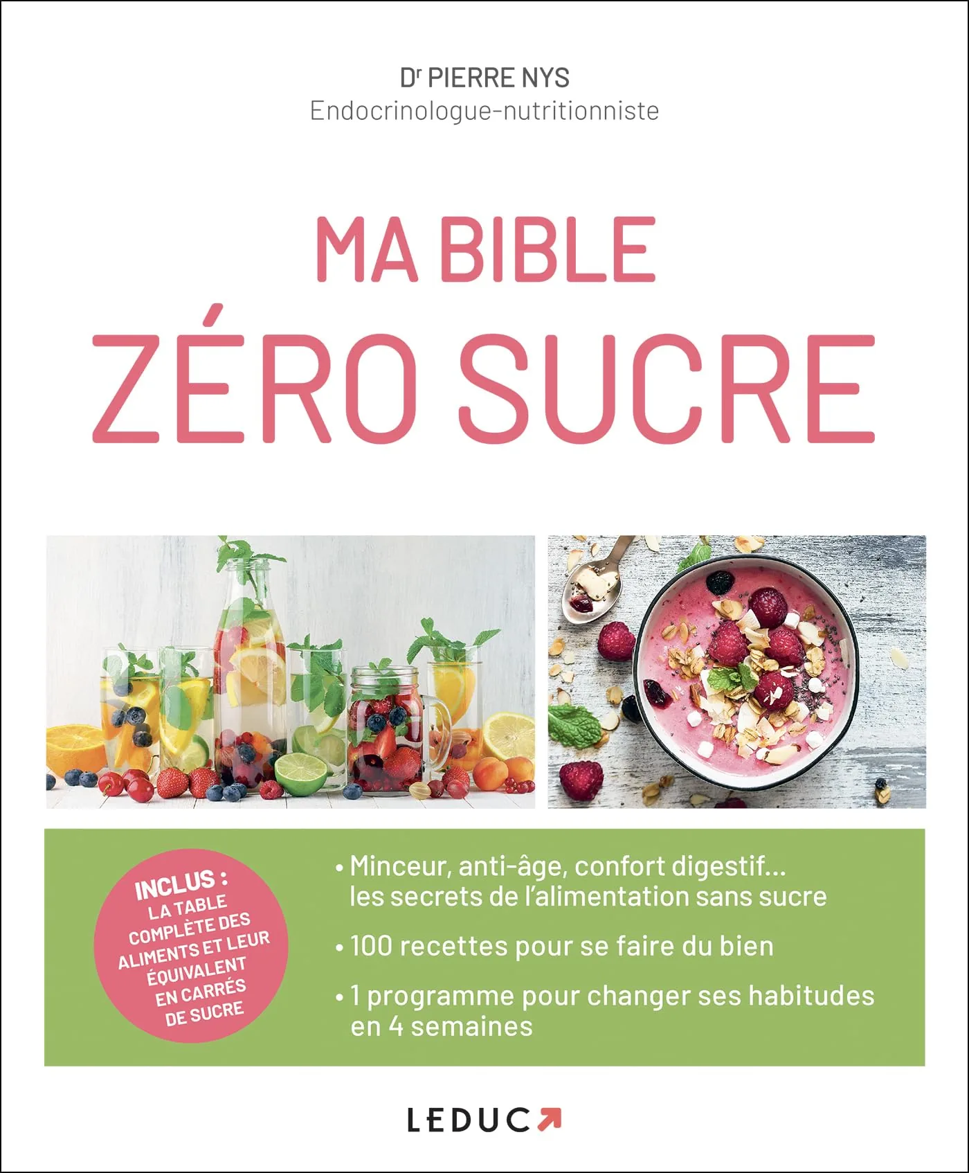Livre Ma bible zéro sucre