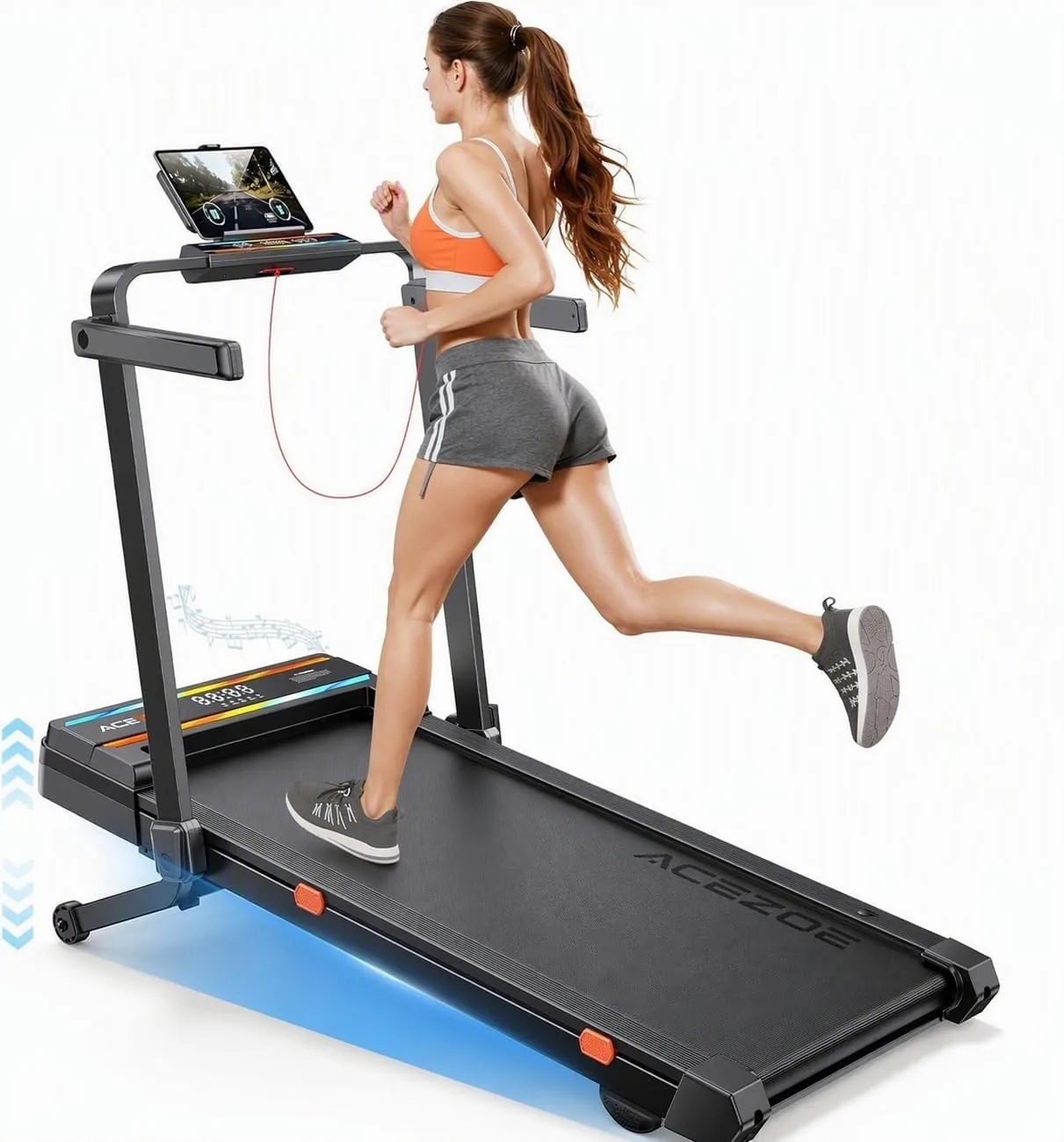 Tapis de course premium inclinaison 12%